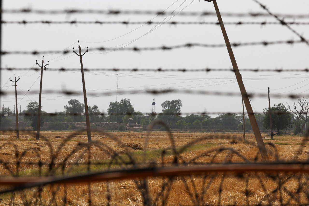 Frontera entre India y Pakistán. Foto: Reuters/Anushree Fadnavis